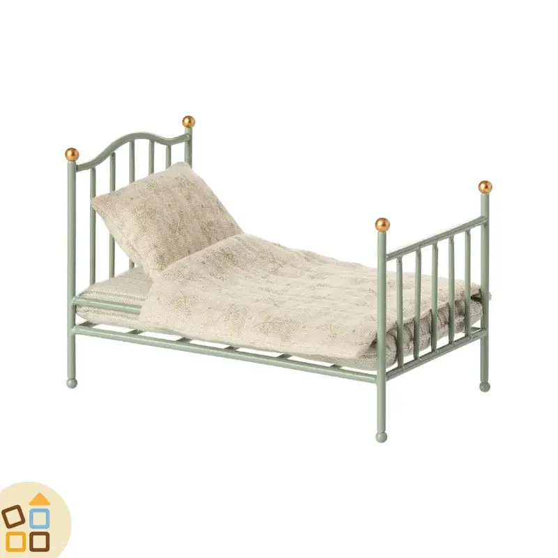 LETTO SINGOLO VINTAGE MENTA