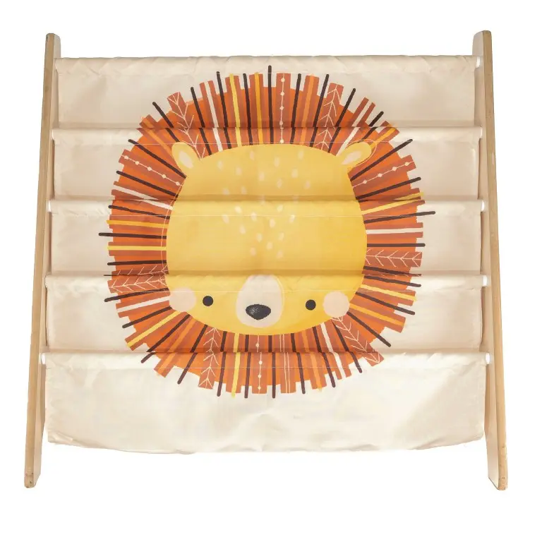 Libreria Montessoriana da Pavimento Leone Chompy - Montessori Floor Standing Bookcase Lion Chompy (MX1563)