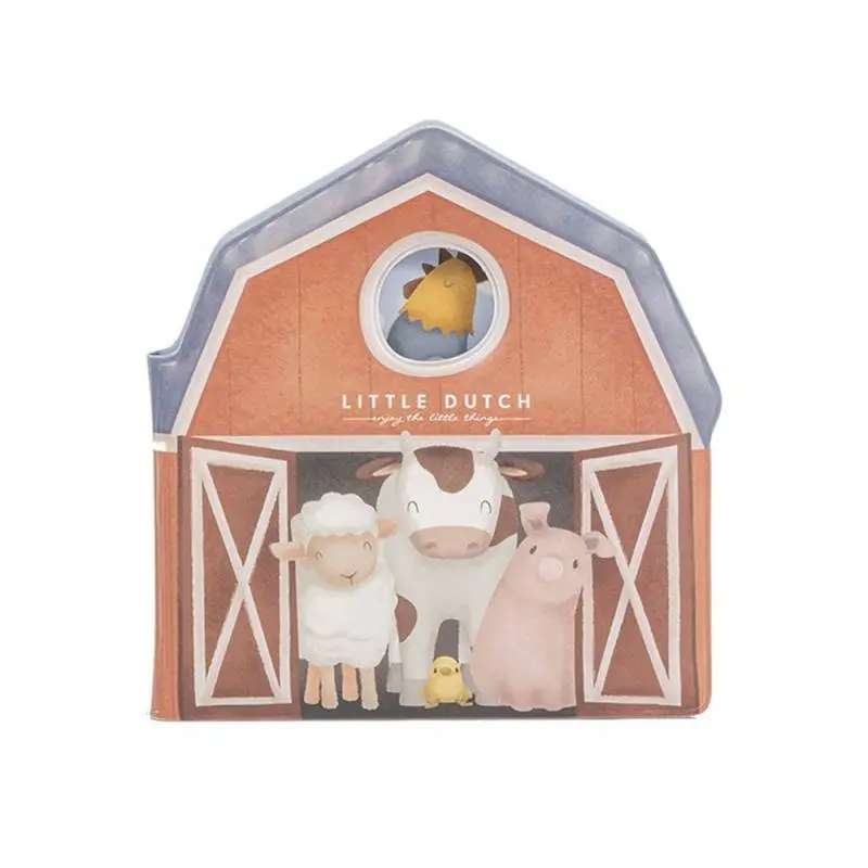 Libro da Bagnetto Little Farm - Activity Bath Book Newborn Little Farm