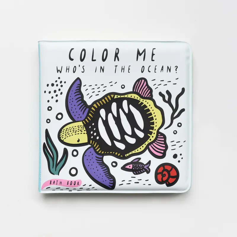 Libro Da Bagno Color Me - Ocean