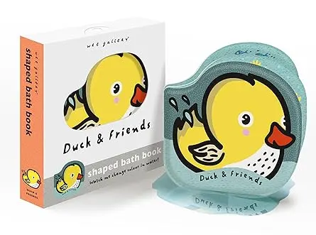 Libro Da Bagno Color Me Sagomato - Duck & Friends