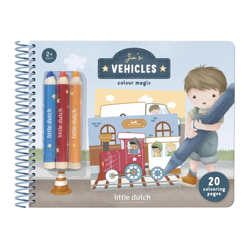 Libro da Colorare Jim - Coloring Book Jim (126855)