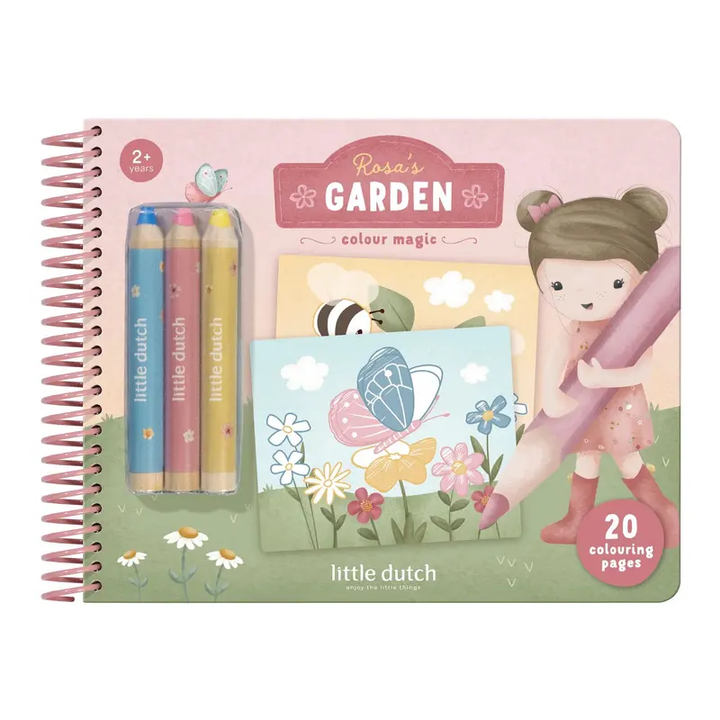 Libro da Colorare Rosa - Coloring Book Rosa (126848)