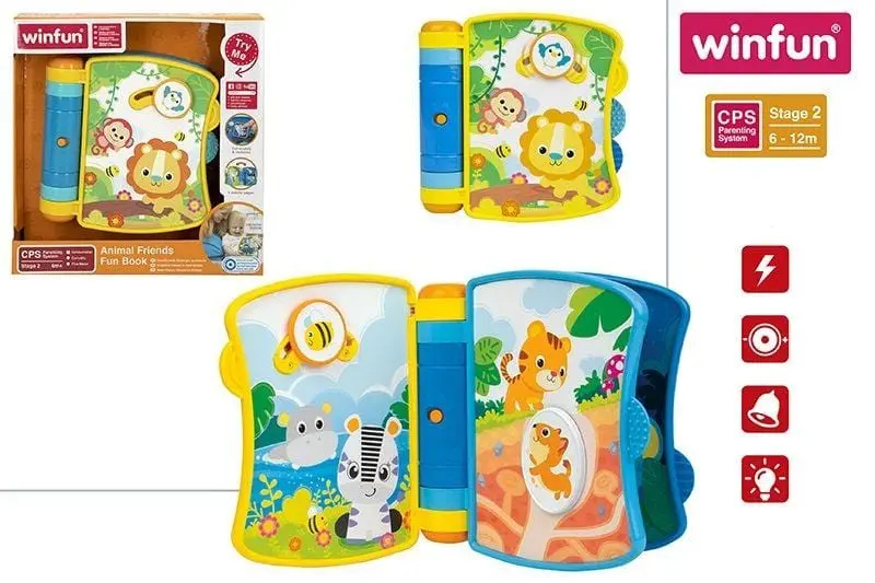 Libro degli Animali con Luci e Suoni +6Mesi