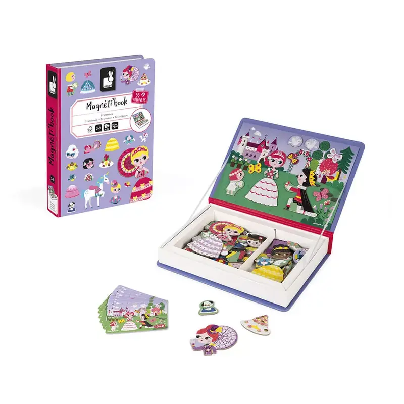 Libro Magnetico Principesse Janod