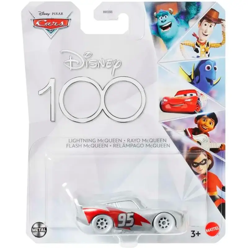 Lightining Mcqueen Disney 100 modellino Cars