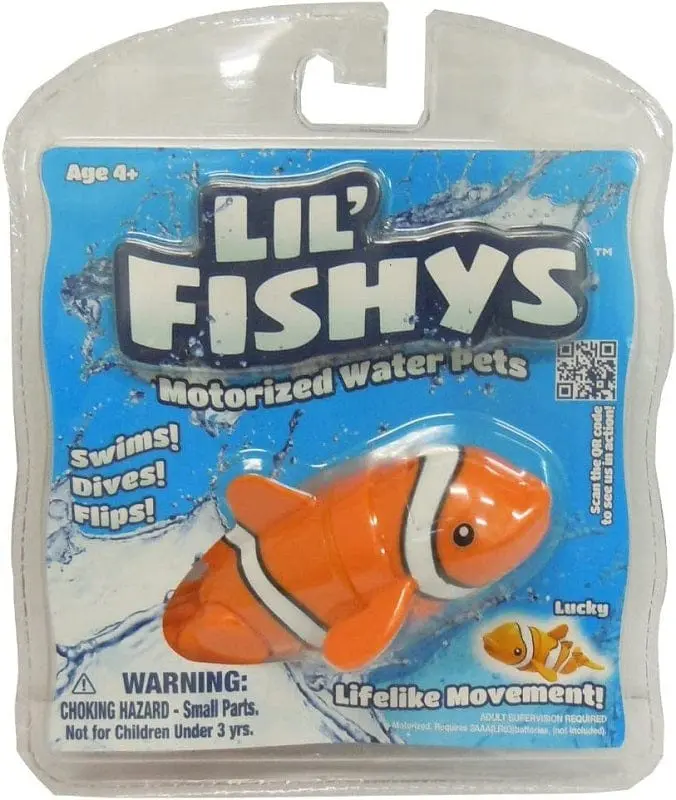 Lil Fishys, Pesciolini Motorizzati che Nuotano e Saltano nell'Acqua