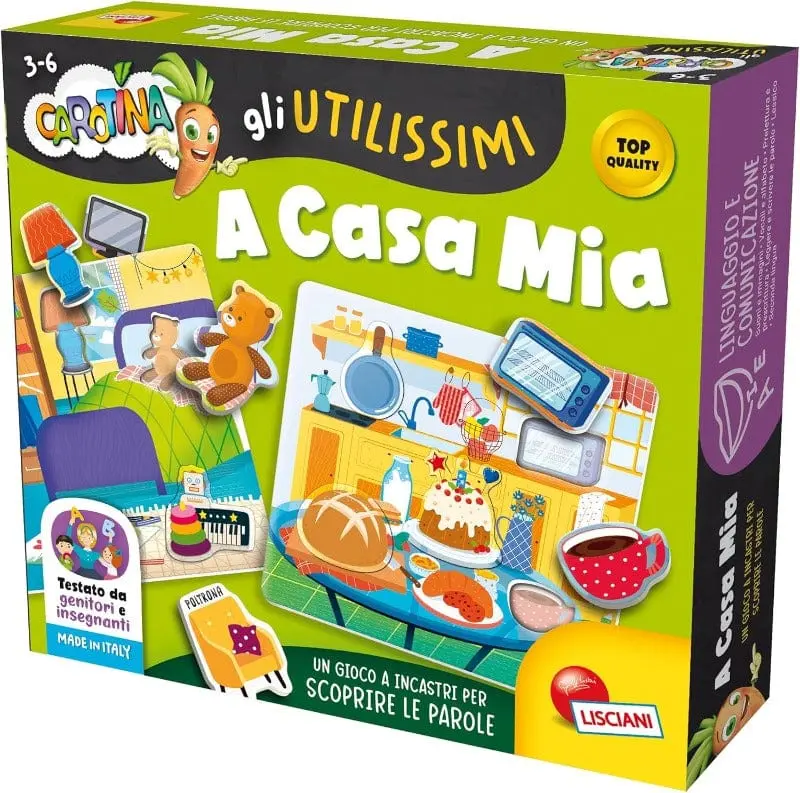 Lisciani Carotina, Gli Utilissimi - a Casa Mia