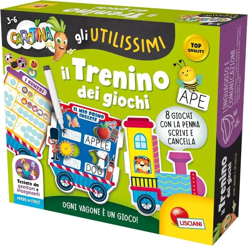 Lisciani Carotina, Gli Utilissimi - Il Trenino dei Giochi
