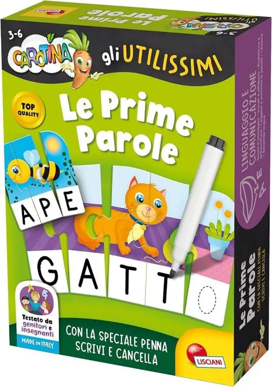 Lisciani Carotina, Gli Utilissimi - LE PRIME PAROLE