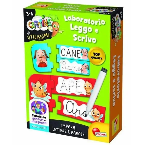 Lisciani Carotina, Gli Utilissimi - Leggo e Scrivo