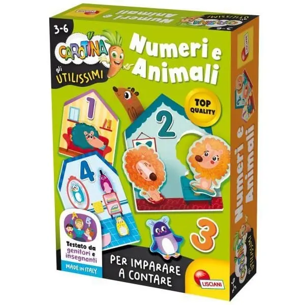 Lisciani Carotina, Gli Utilissimi - Numeri e Animali