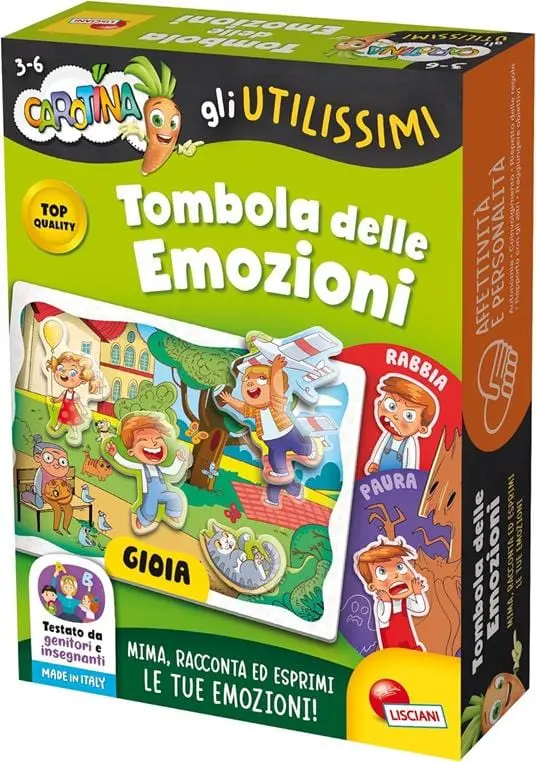 Lisciani Carotina, Gli Utilissimi - Tombola delle Emozioni