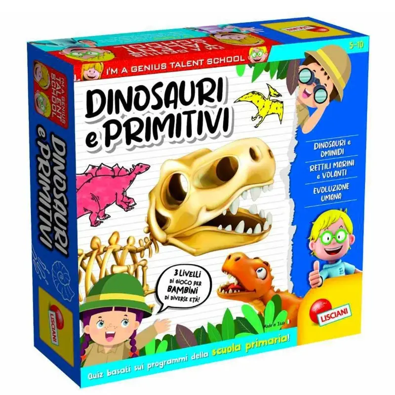 Lisciani Dinosauri e Primitivi