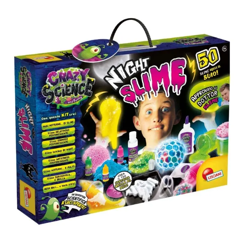 Lisciani Dottor Slime laboratorio per Bambini Glow in the Dark