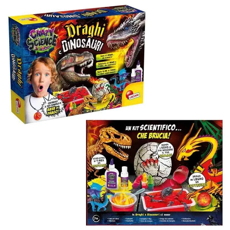 Lisciani Giochi, Crazy Science Draghi e Dinosauri