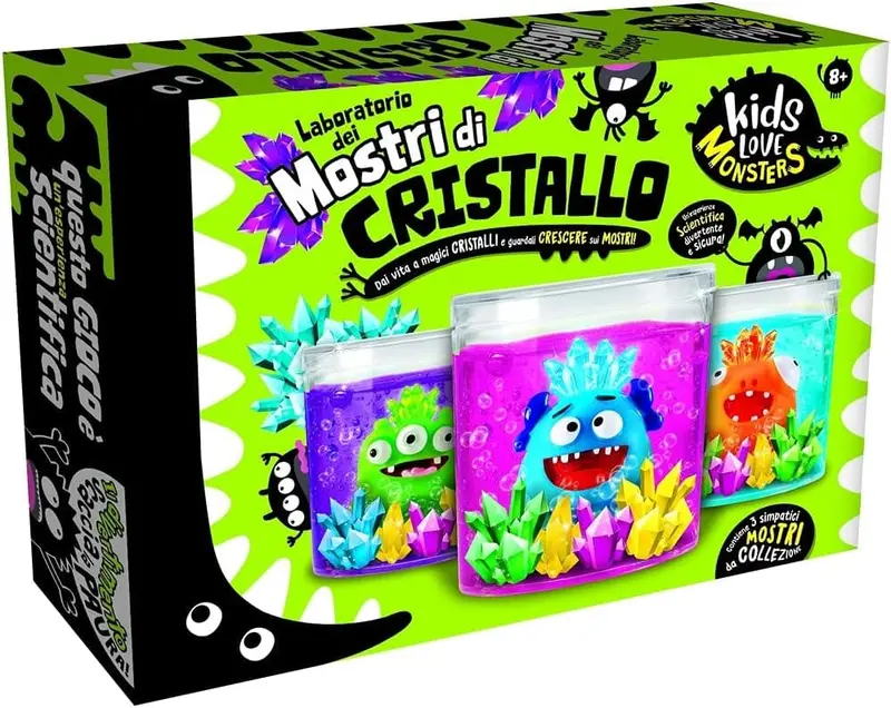 Lisciani Giochi - Kids Love Monsters Mostri di Cristallo