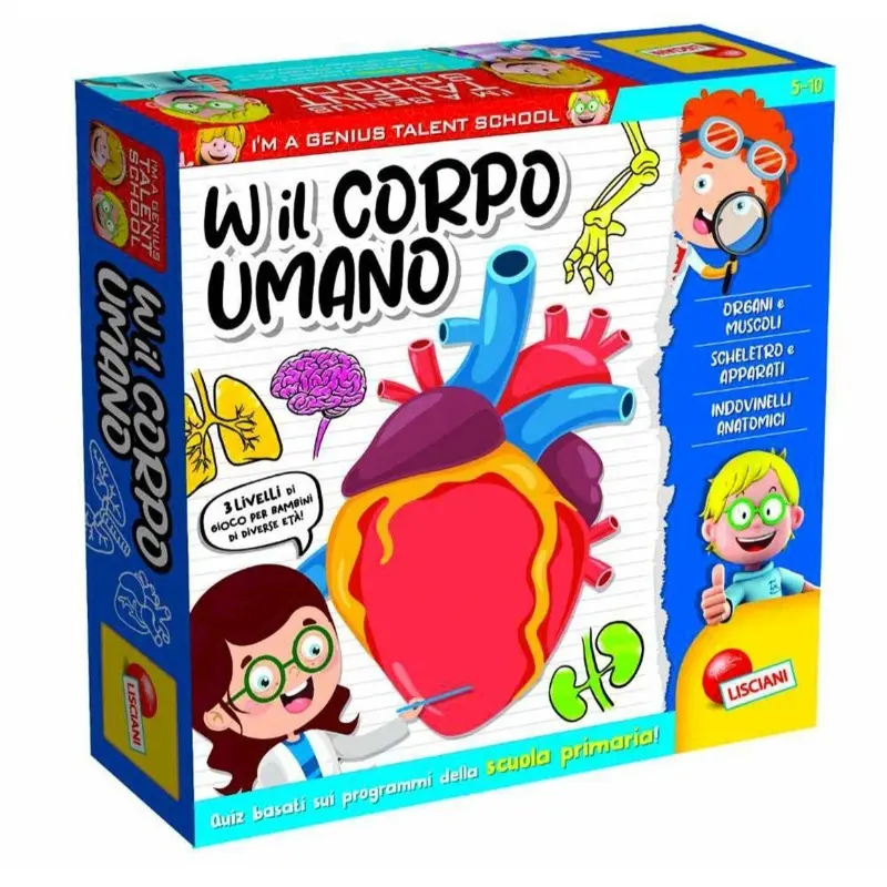 Lisciani Giochi, W Corpo Umano