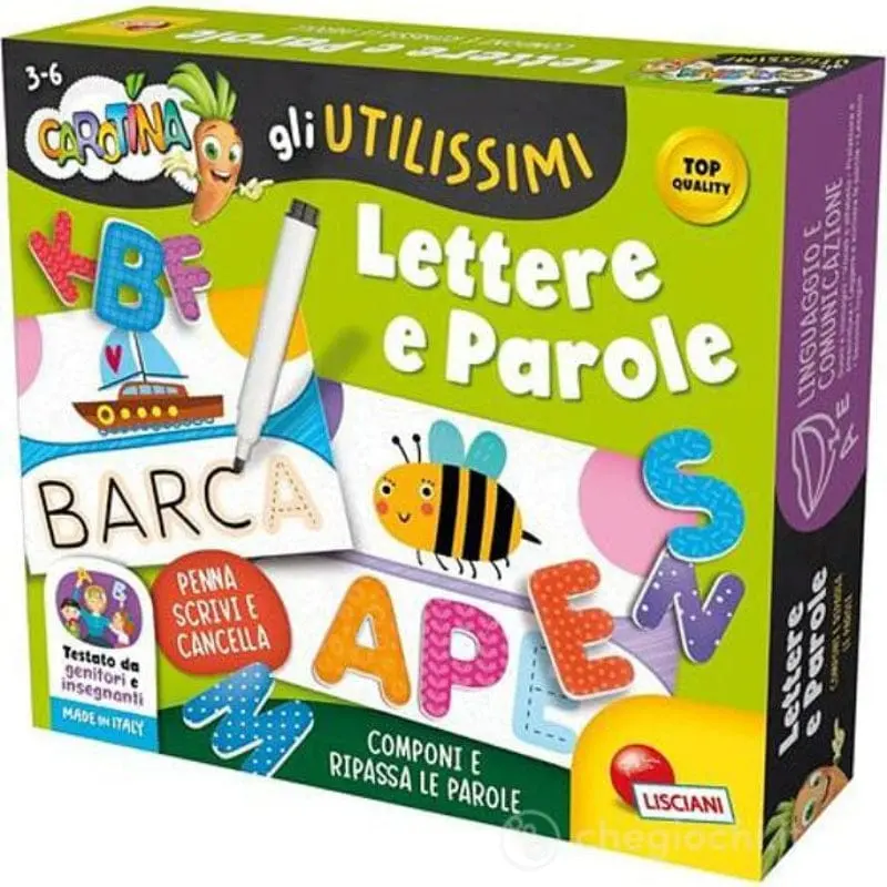 Lisciani-Gli Ultimissimi-Lettere e Parole