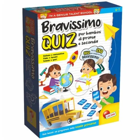 Lisciani I'm a Genius, Bravissimo Quiz