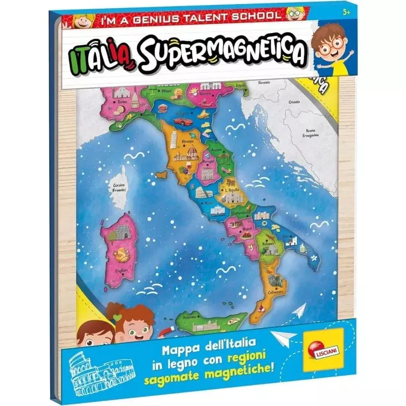 Lisciani I'm a Genius Italia Super Magnetica
