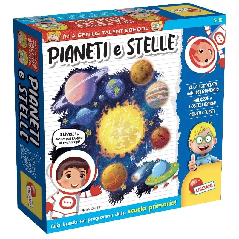 Lisciani I'm a Genius Pianeti e Stelle