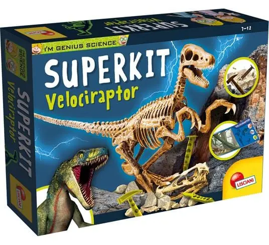 Lisciani I'm a Genius, Super Kit Velociraptor