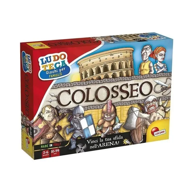 Lisciani Ludoteca Colosseo - Gioco da Tavola