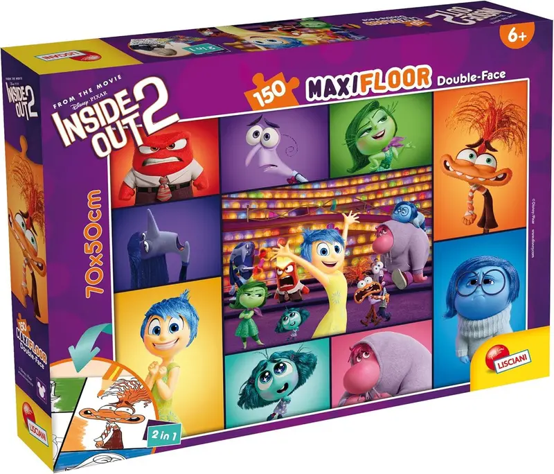Lisciani - Puzzle Inside Out 2 Maxi Floor