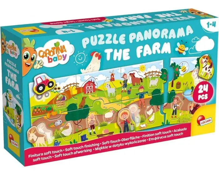 Lisciani Puzzle Panorama Fattoria - Carotina Baby