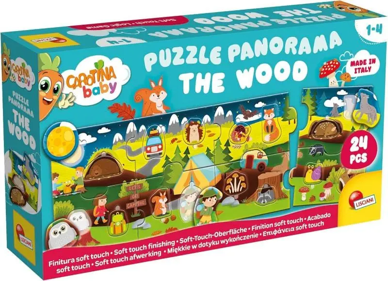Lisciani Puzzle Panorama Il Bosco - Carotina Baby
