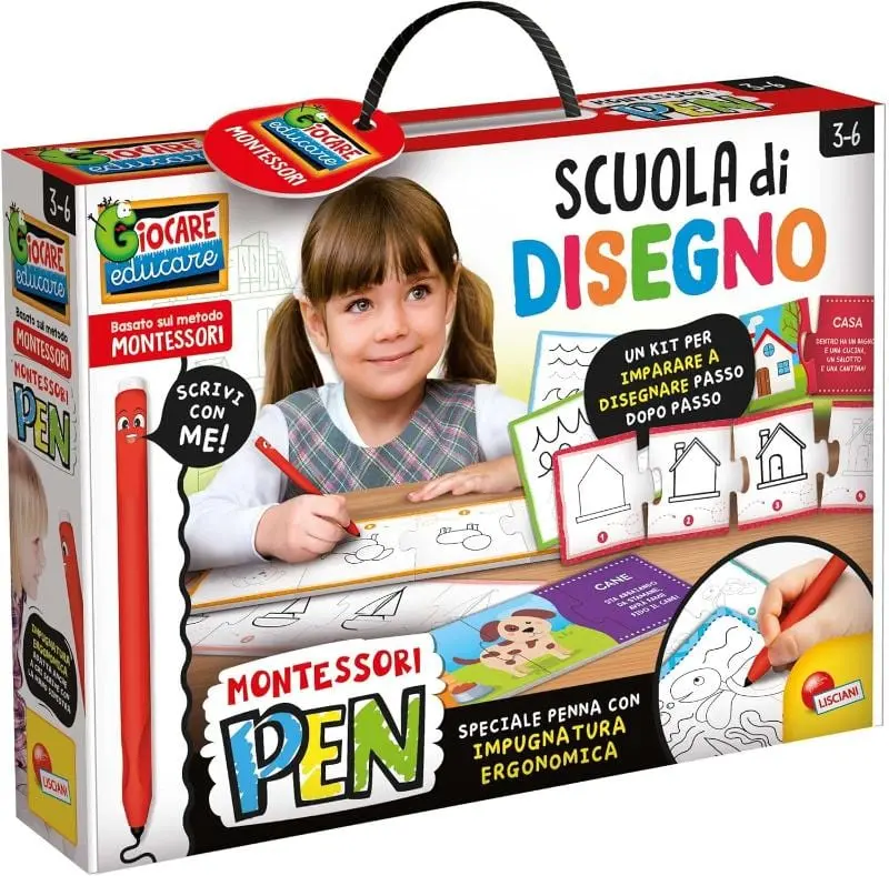 Lisciani Scuola di Disegno Montessori Pen
