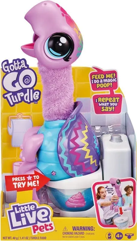 Little Live Pets Gotta Go Turdle - Tartaruga Interattiva