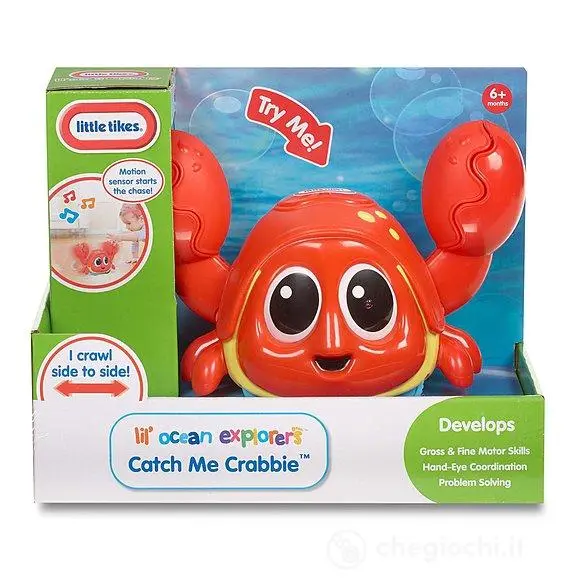 Little Tikes Segui il Granchio Giocattolo primi Mesi