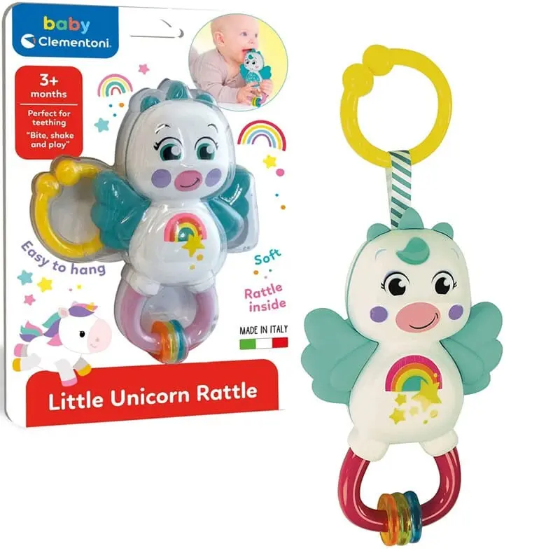 Little Unicorn Rattle Sonaglino
