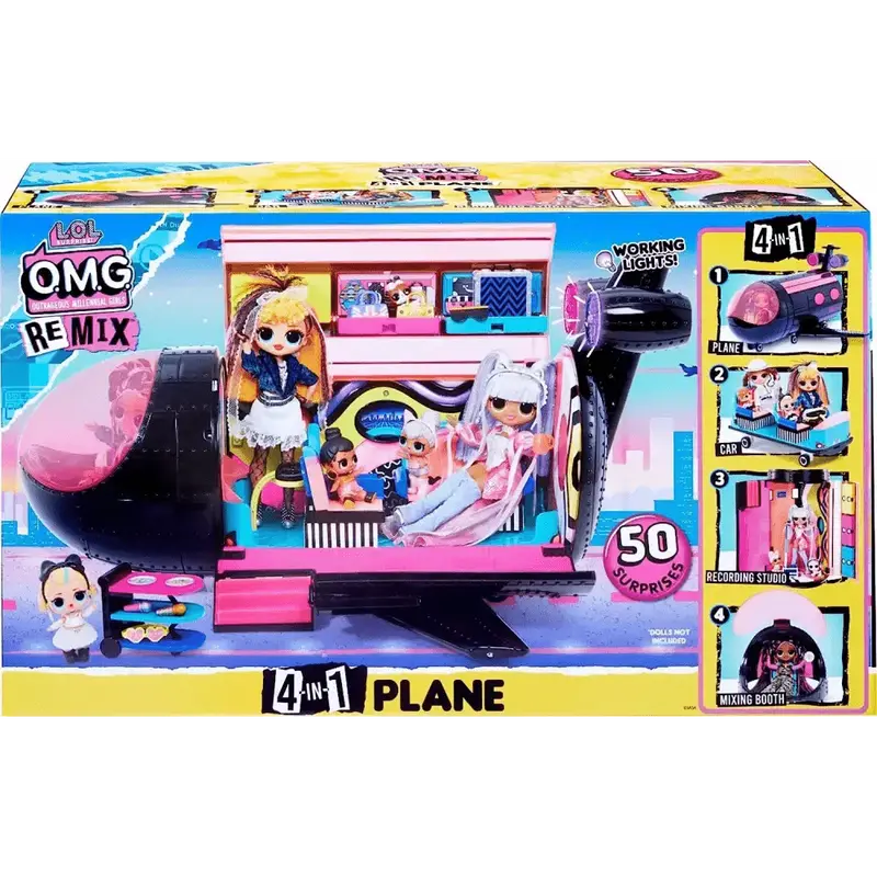 LOL Surprise OMG Remix Aereo 4-in-1