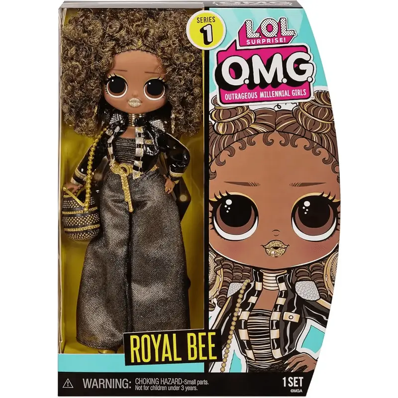 LOL Surprise OMG Royal Bee Fashion Doll - Ottimo regalo per bambini dai 4 anni in su