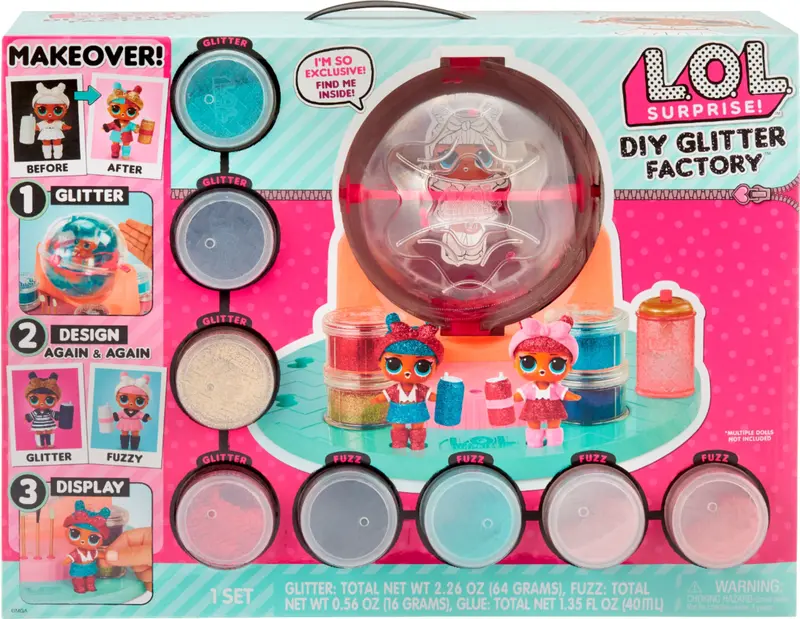 Lol Surprise Playset Diy Glitter Factory