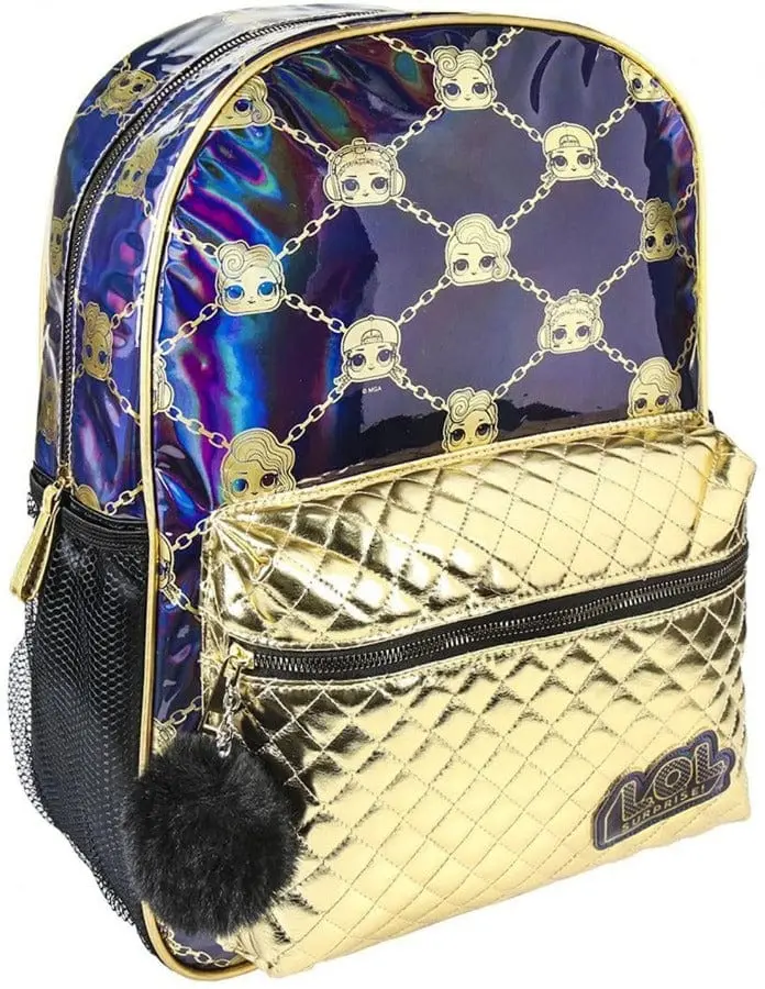 Lol Surprise Zaino Scuola Gold 40cm