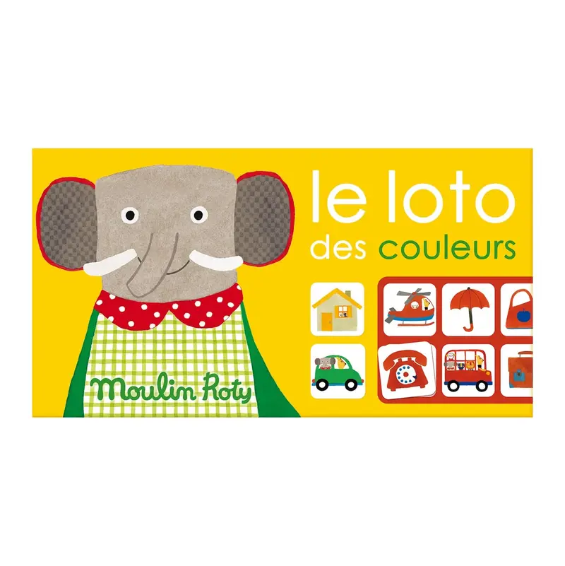 Loto Tombola dei Colori - Moulin Roty - Art. 661301