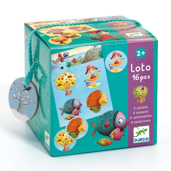 Loto Tombola delle Stagioni - Djeco - Art. 08123