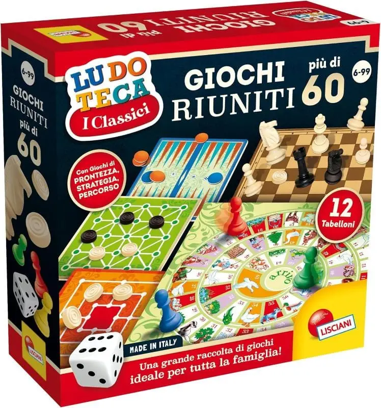 Ludoteca Giochi Riuniti Più di 60 - Lisciani