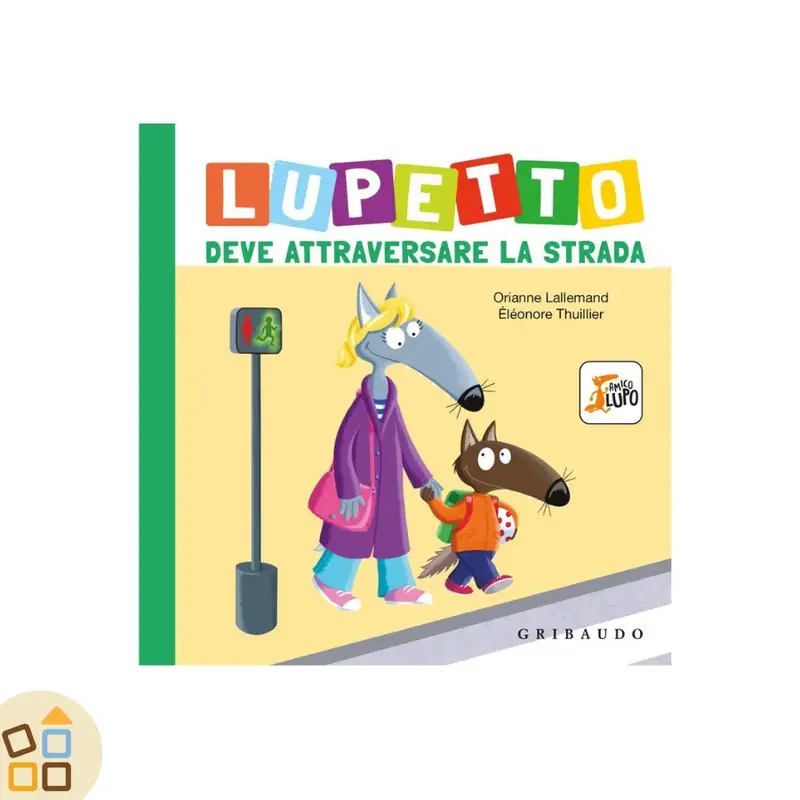 Lupetto deve attraversare la strada