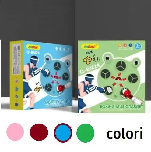 Macchina da Boxe Musicale per Bambini