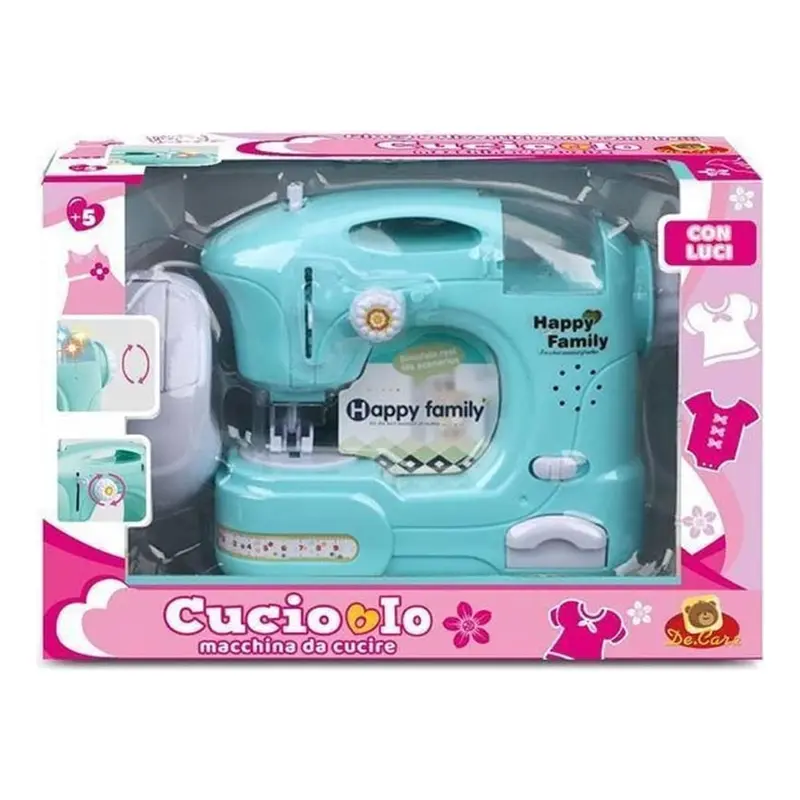 Macchina da Cucire Giocattolo Cuciolo con Luci 26 cm