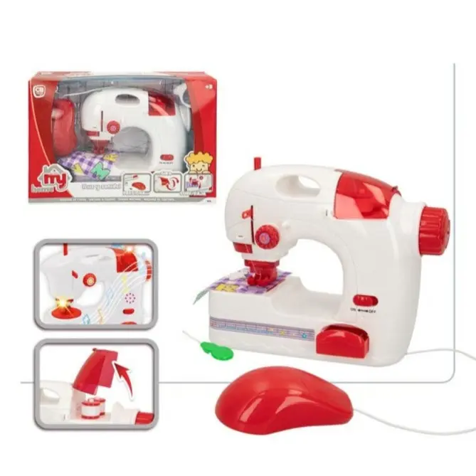 Macchina da Cucire per Bambini, Giocattolo funzionante con Luci e Suoni