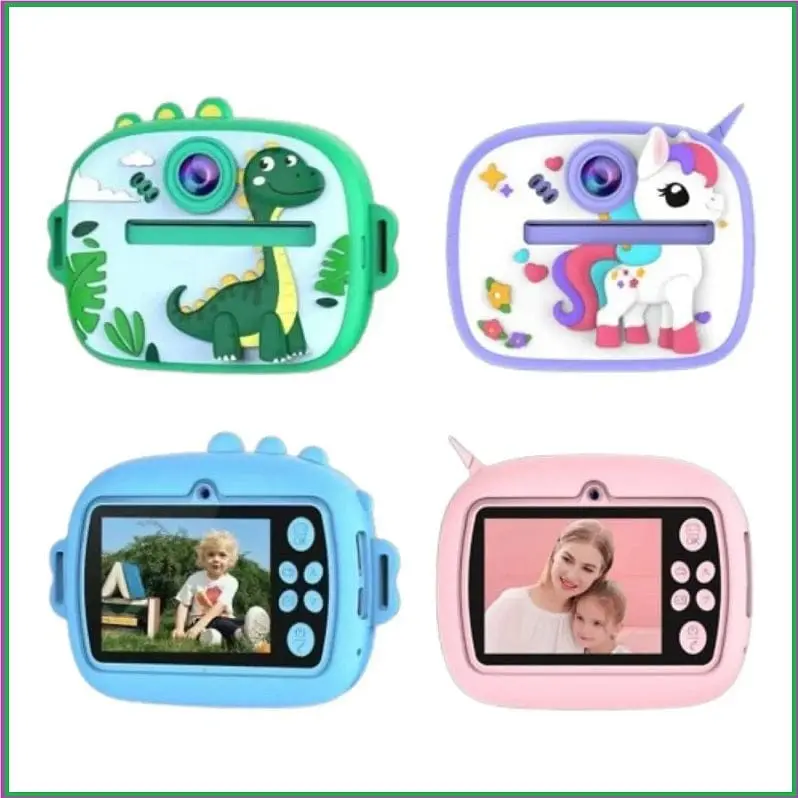Macchina Fotografica Istantanea per Bambini, Fotocamera Kids con Funzione Video e Selfie