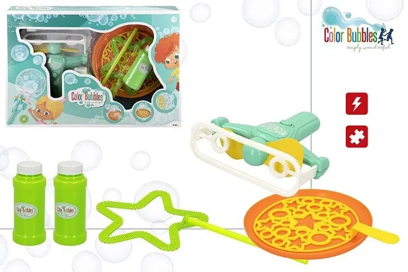 Macchina per Bolle di Sapone con Set per Bolle Giganti