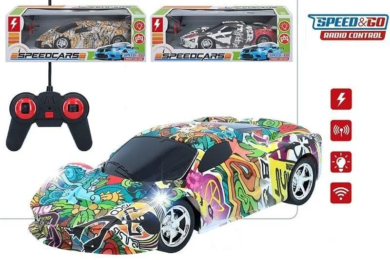 Macchina R/c Graffiti Scala 1