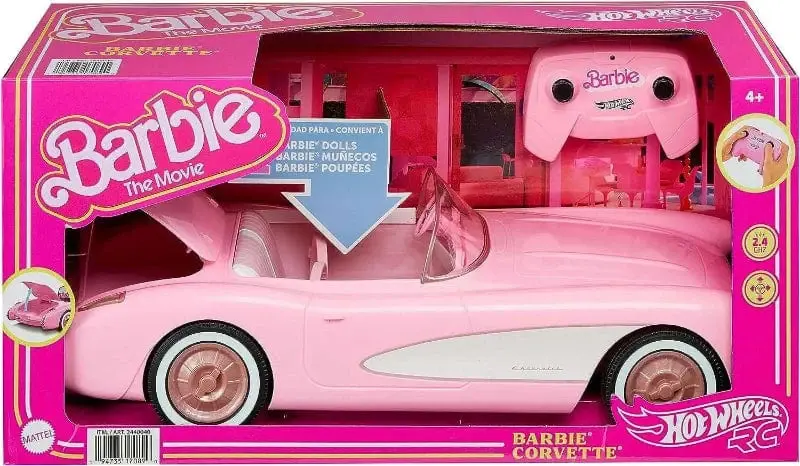 Macchina Telecomandata di Barbie il Film, Corvette R/C HotWheels